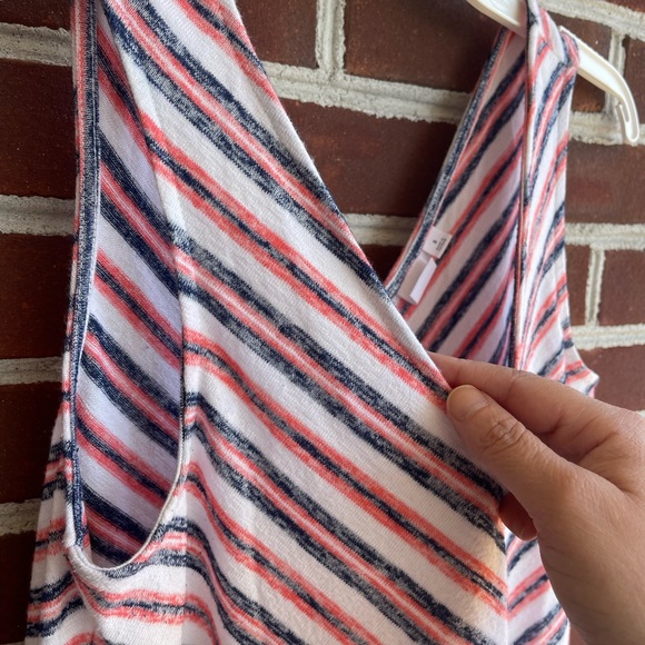 GAP Stripe Flared Tank Top Small - Picture 5 of 9